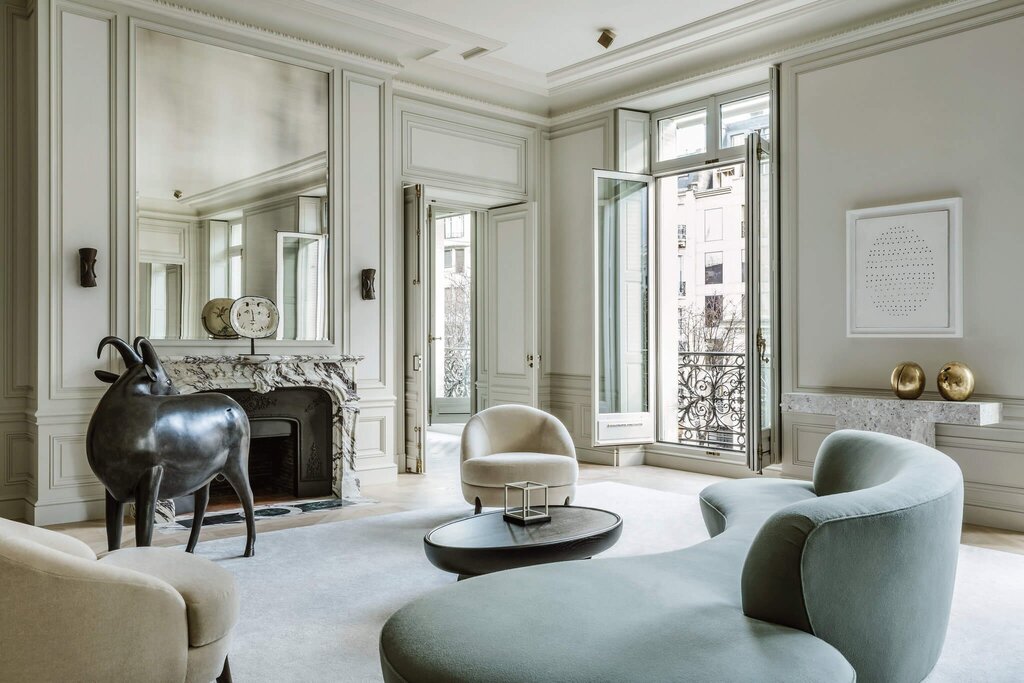 Modern French style in interior design