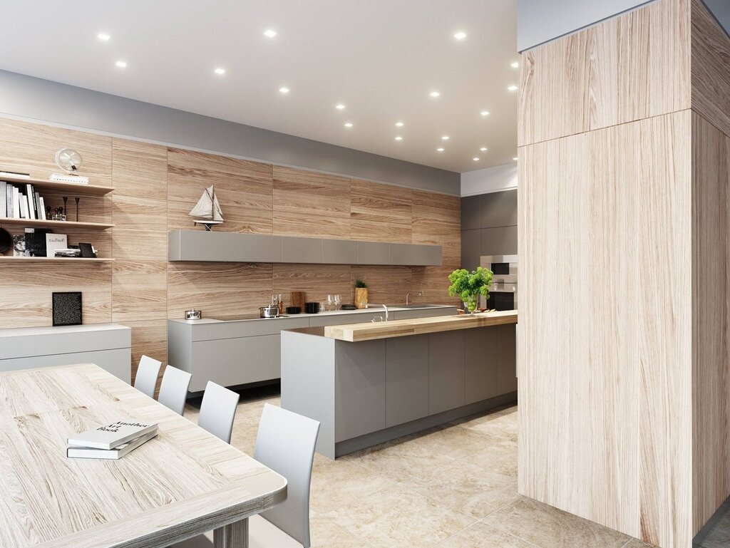 Modern laminate for the kitchen