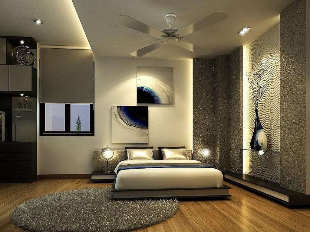 Modern bedroom renovation