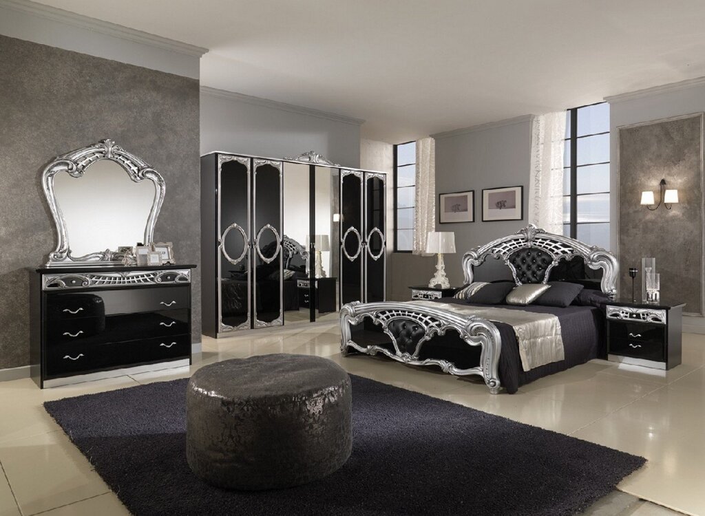 Black bedroom set