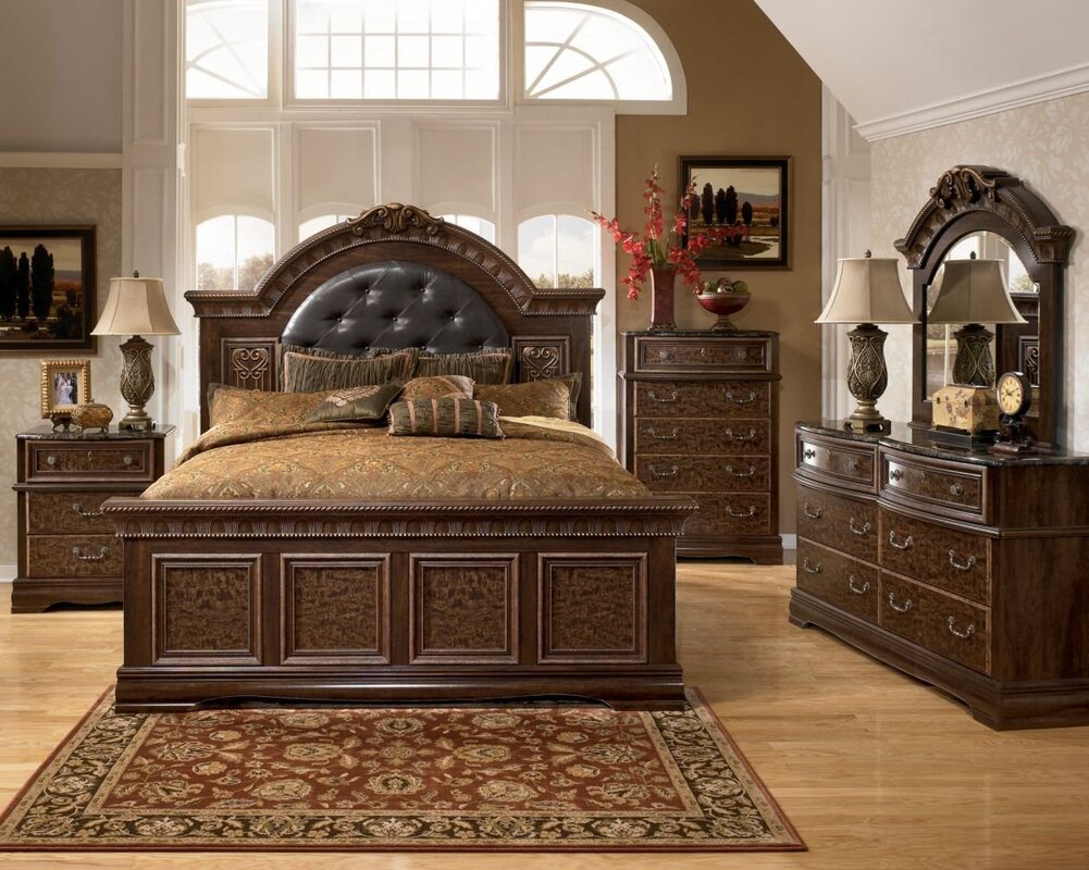 Brown bedroom set