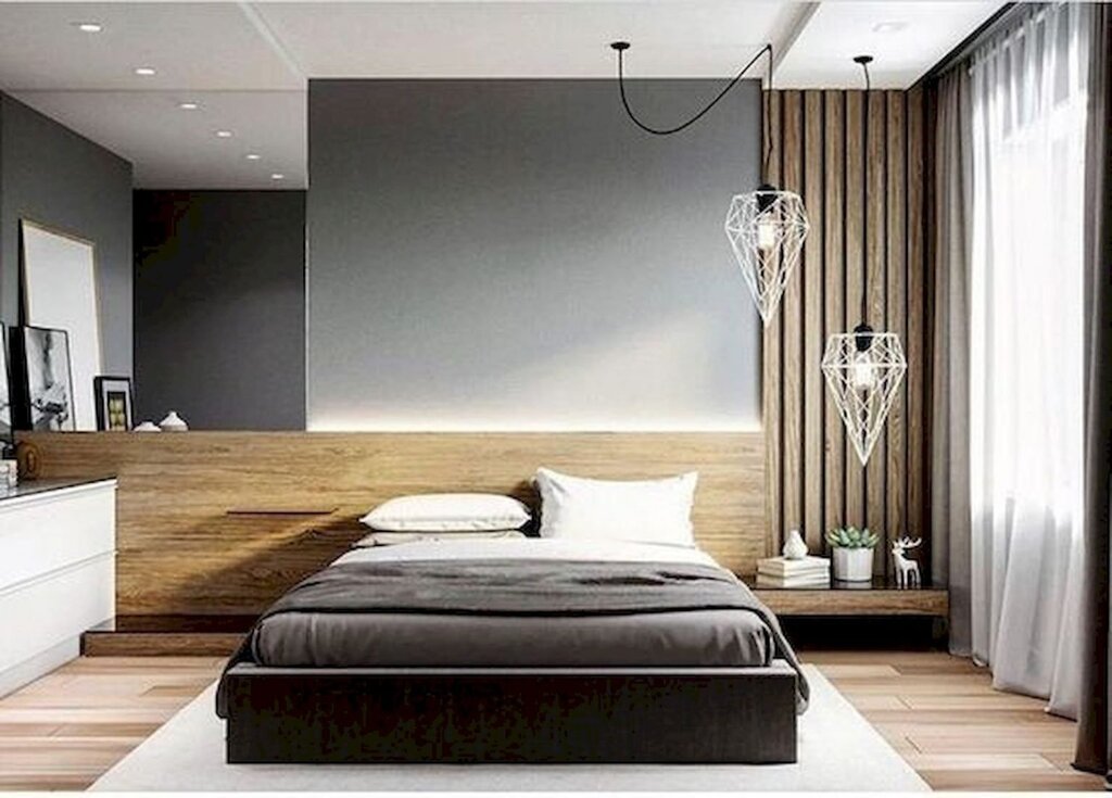 Contemporary bedroom