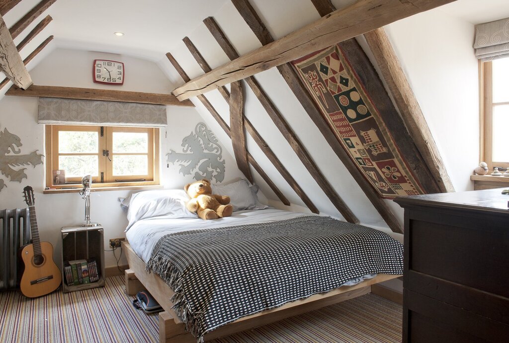 Bedroom at the dacha