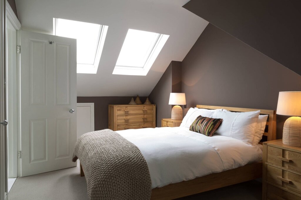 Bedroom in the attic