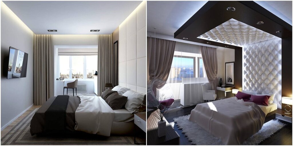 Bedroom combined with a balcony