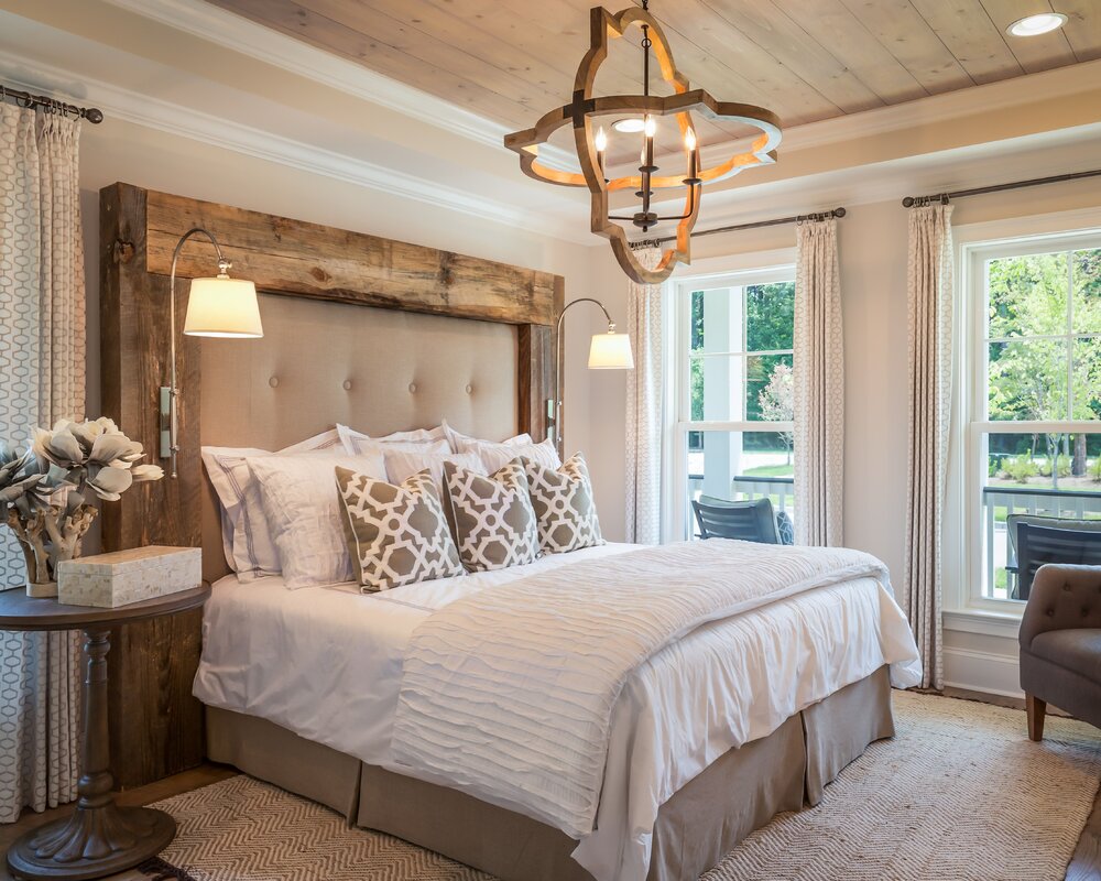 Country-style bedroom