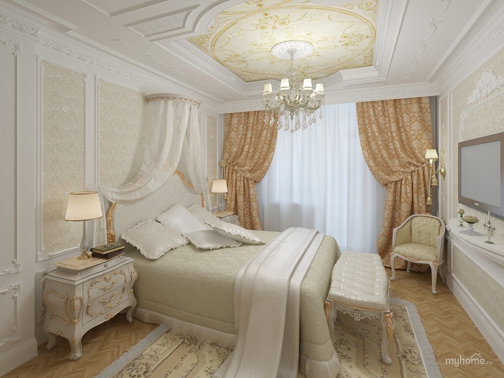 Empire-style bedroom