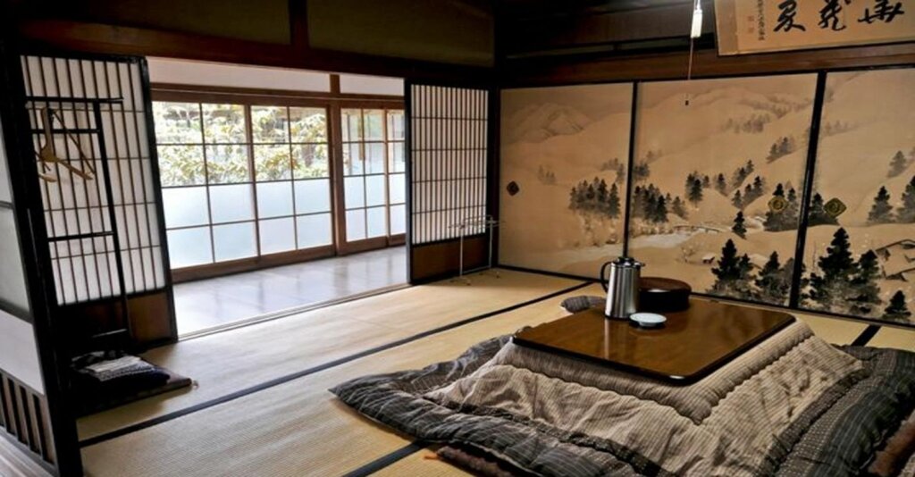 A bedroom in Japanese style