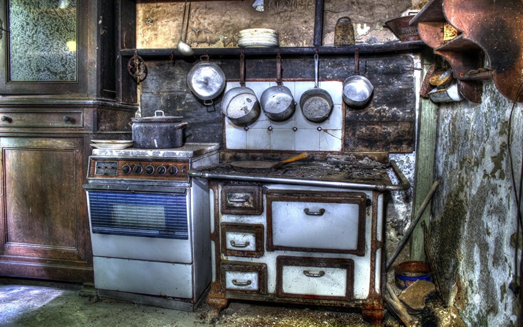 Old kitchen