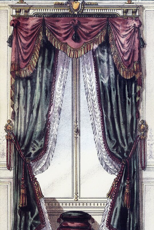 Antique curtains