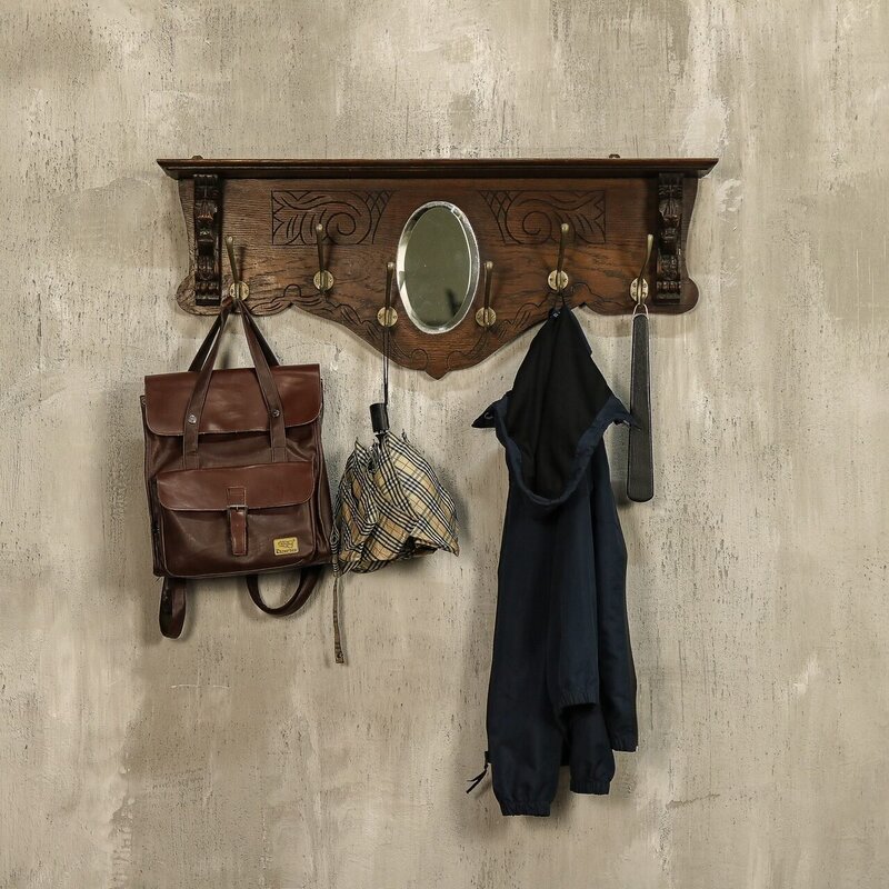 Antique coat racks for the hallway