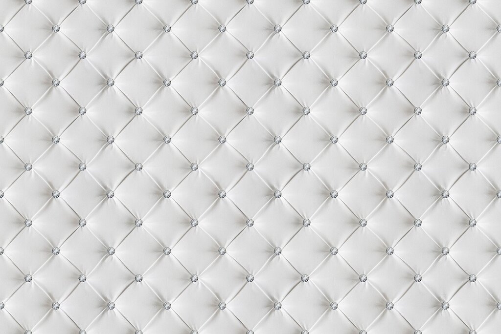 Quilted wallpaper for walls