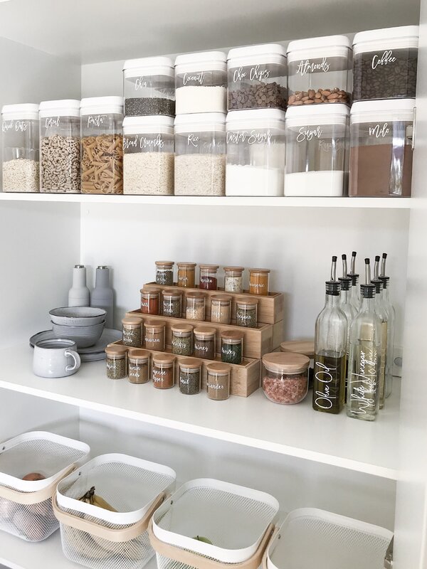 Spice rack for the kitchen