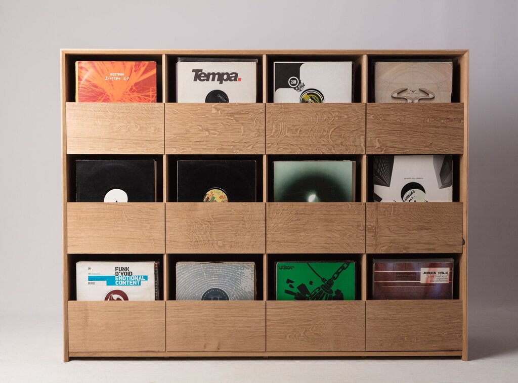 Vinyl shelf