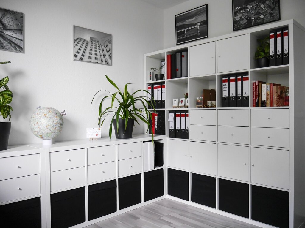 IKEA Kallax shelf black