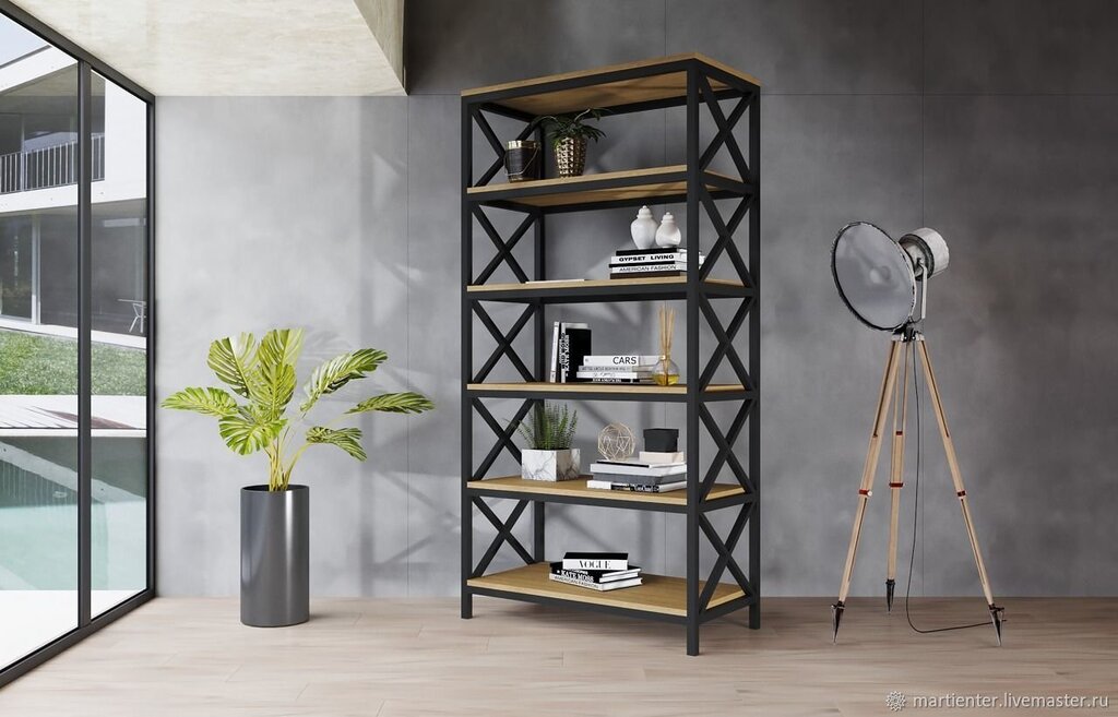 Loft-style shelving Hoff 25 фото