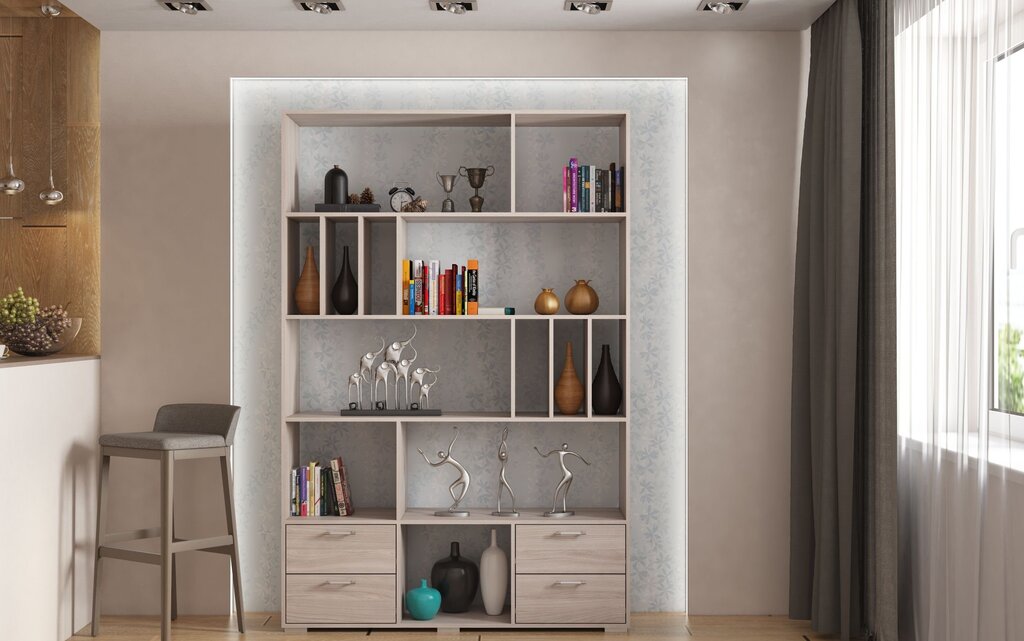 Open shelving unit