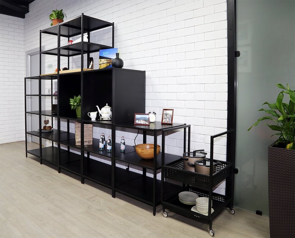 Loft-style shelf from IKEA