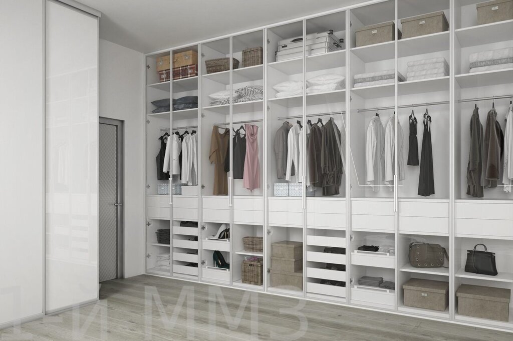 Wardrobe shelves