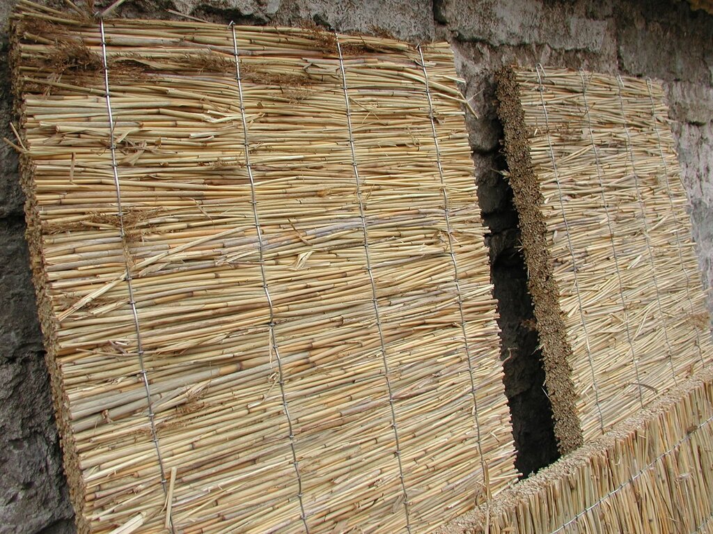 Walls made of reeds