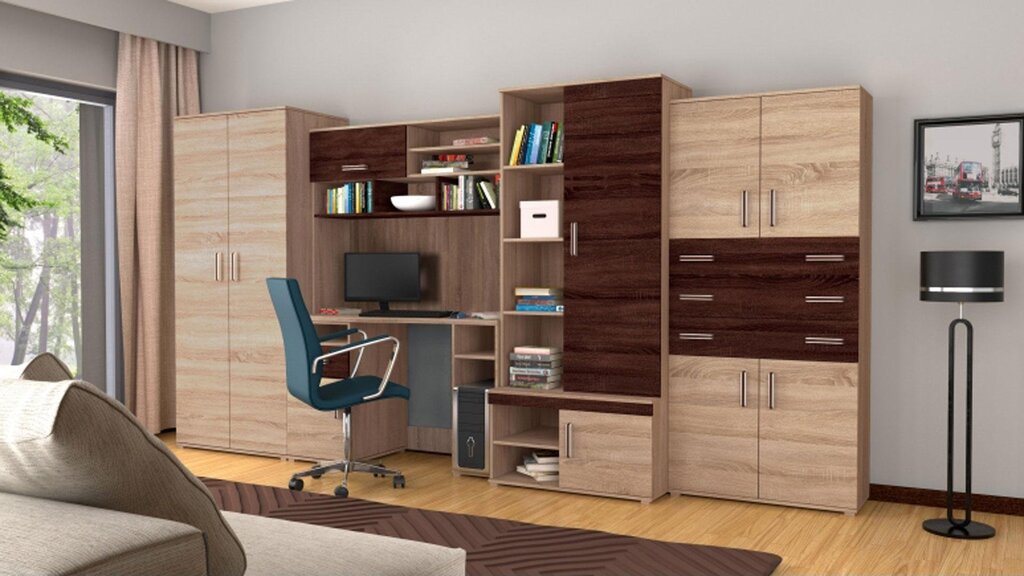 Teenager wall unit