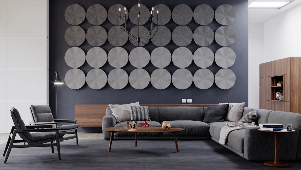 Wall panels circles