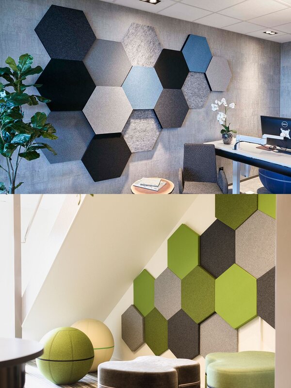 Honeycomb wall panels