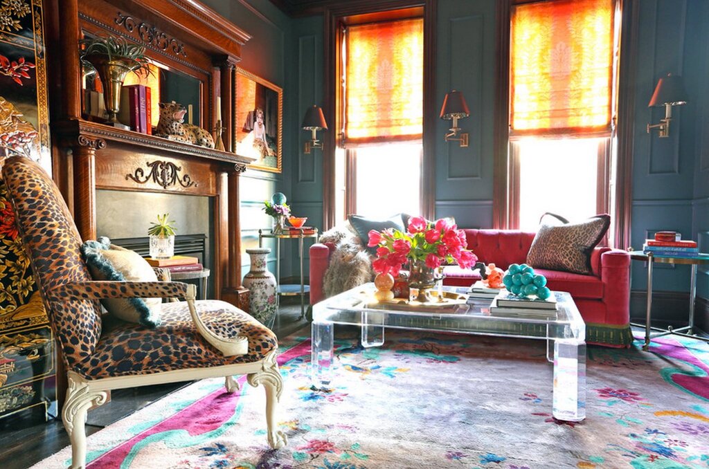 Boho chic style in interior design