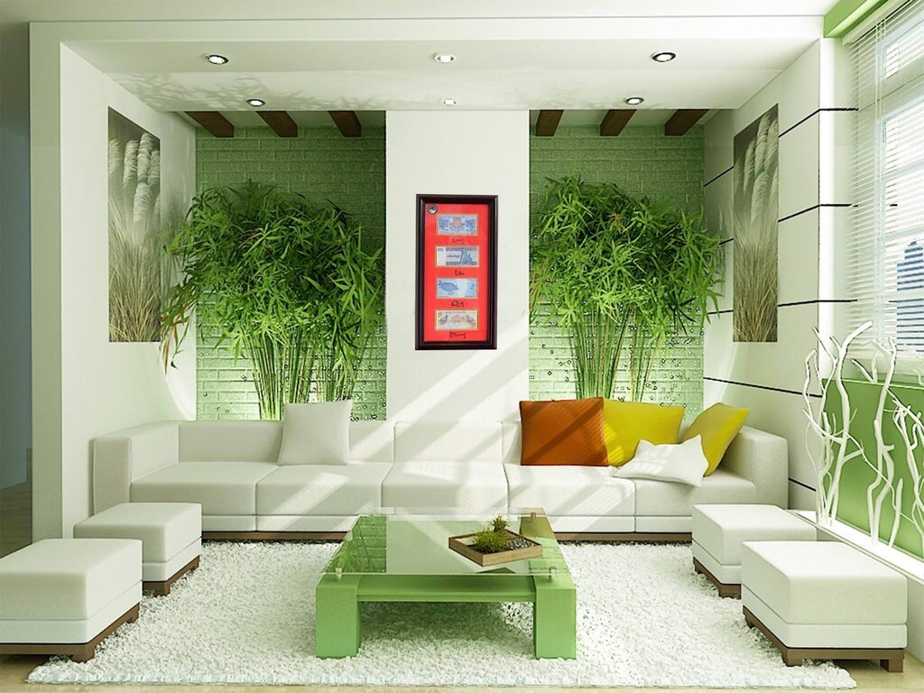 Eco-style interior design