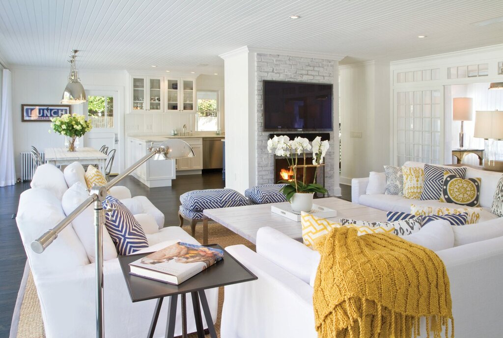 The Hamptons style in interior design 19 фото