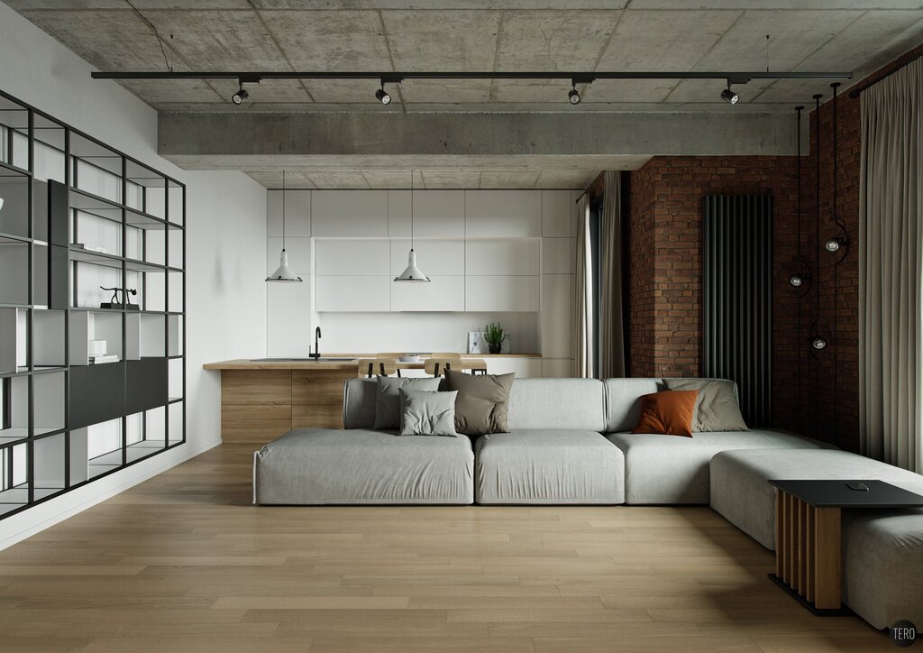 Loft style minimalism 21 фото