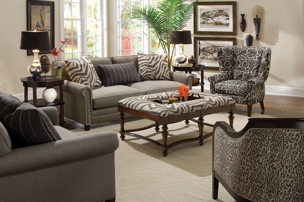 Safari style in interior design