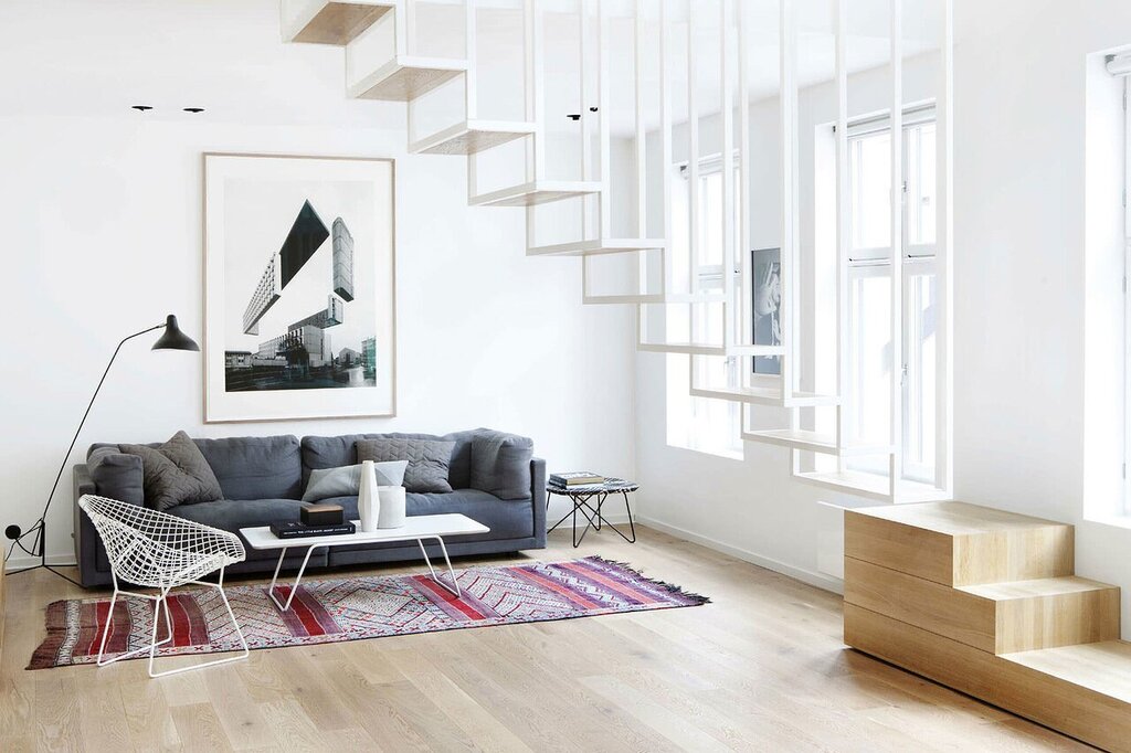 Scandinavian minimalism style in interior design