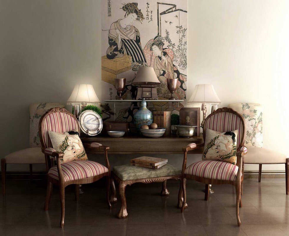 Vintage style in interior design