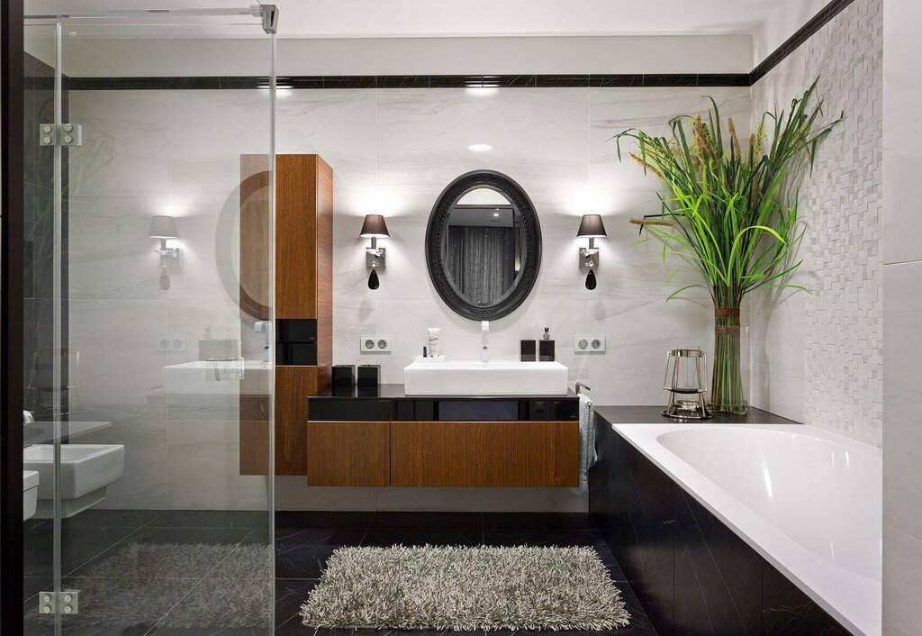 Stylish small bathroom