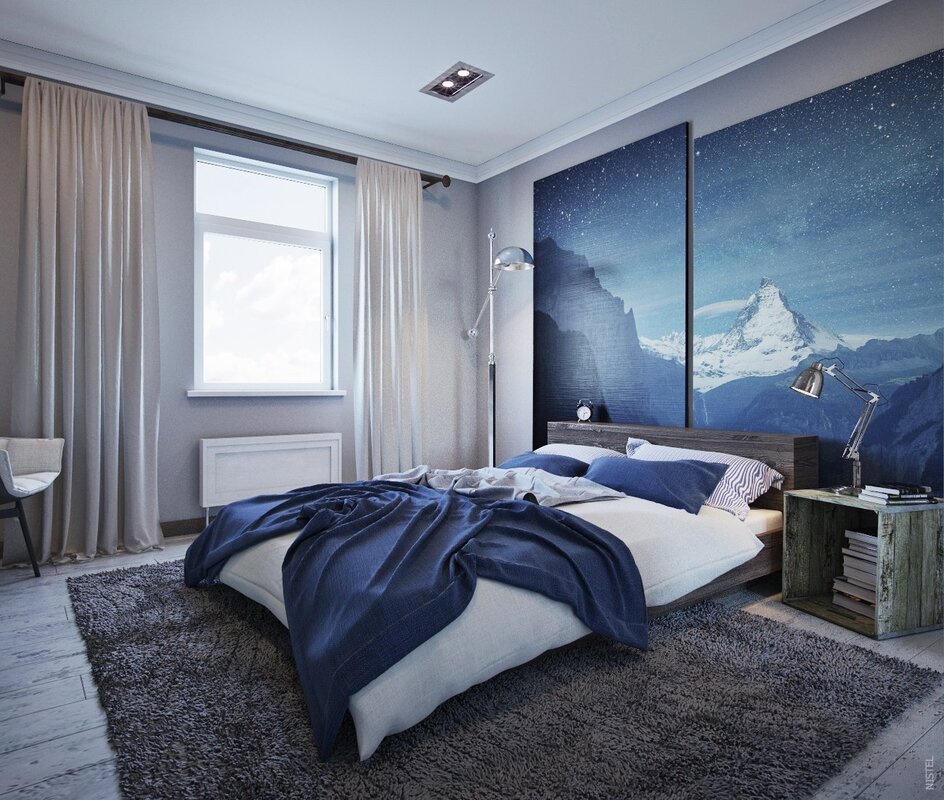 Stylish bedroom