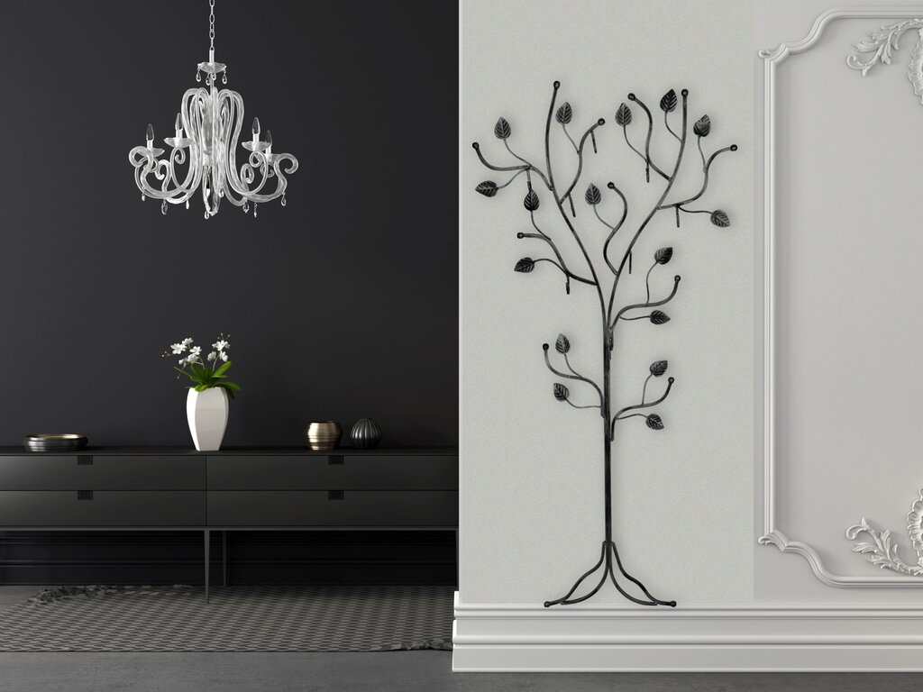 Stylish coat rack for the hallway 22 фото