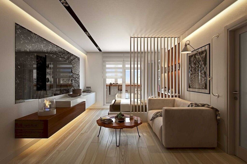 Stylish apartments in a modern style