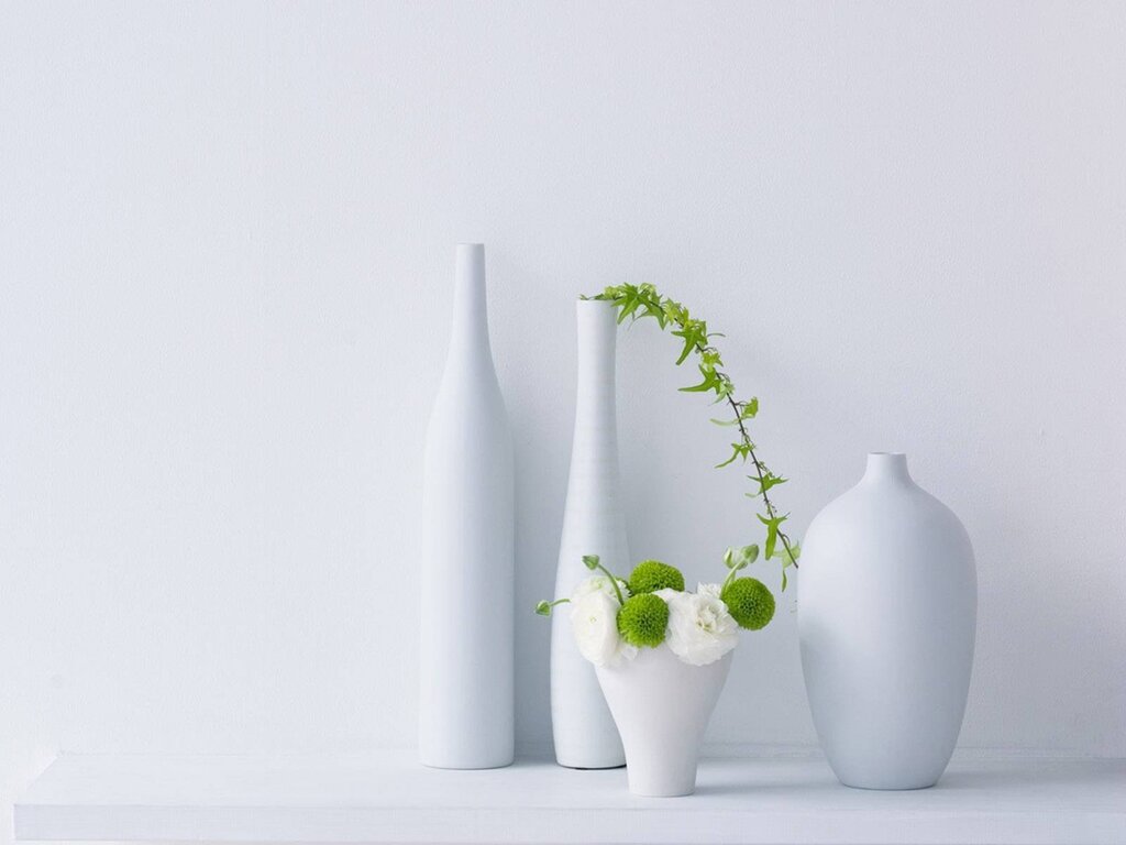 Stylish vases for the interior