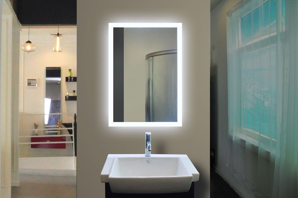 Stylish bathroom mirror