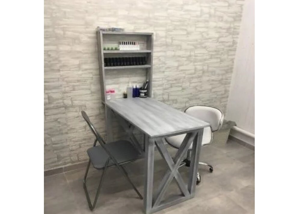 Manicure table in loft style