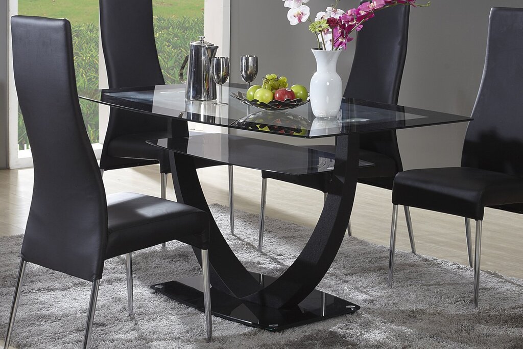 Black kitchen table