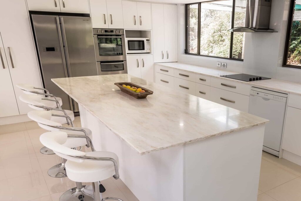 Countertop made of Corian