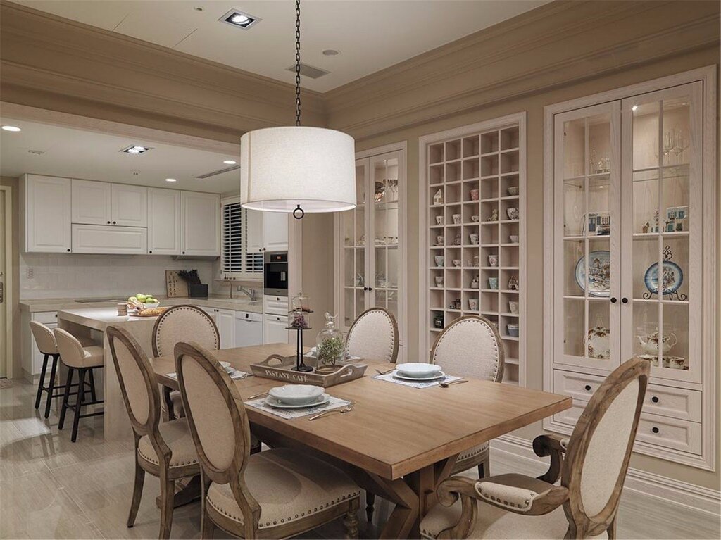 Dining room in English style