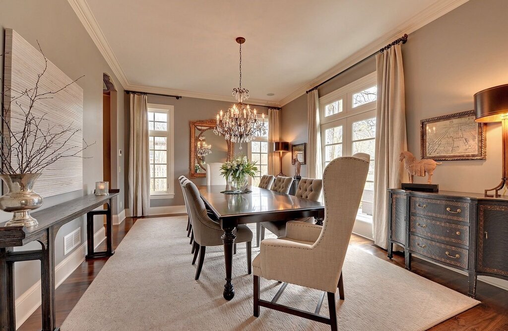 Dining room in a private house