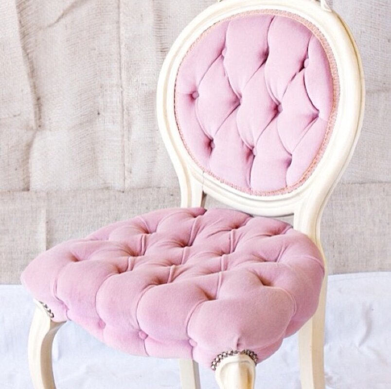 Soft chairs for the bedroom