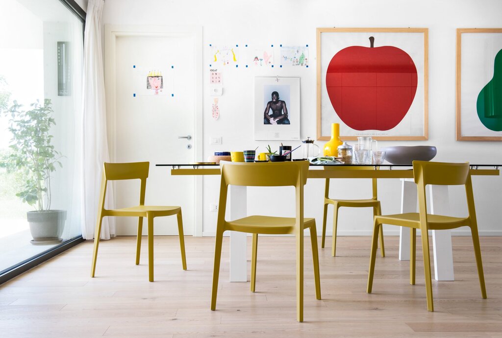 Chairs in the interior