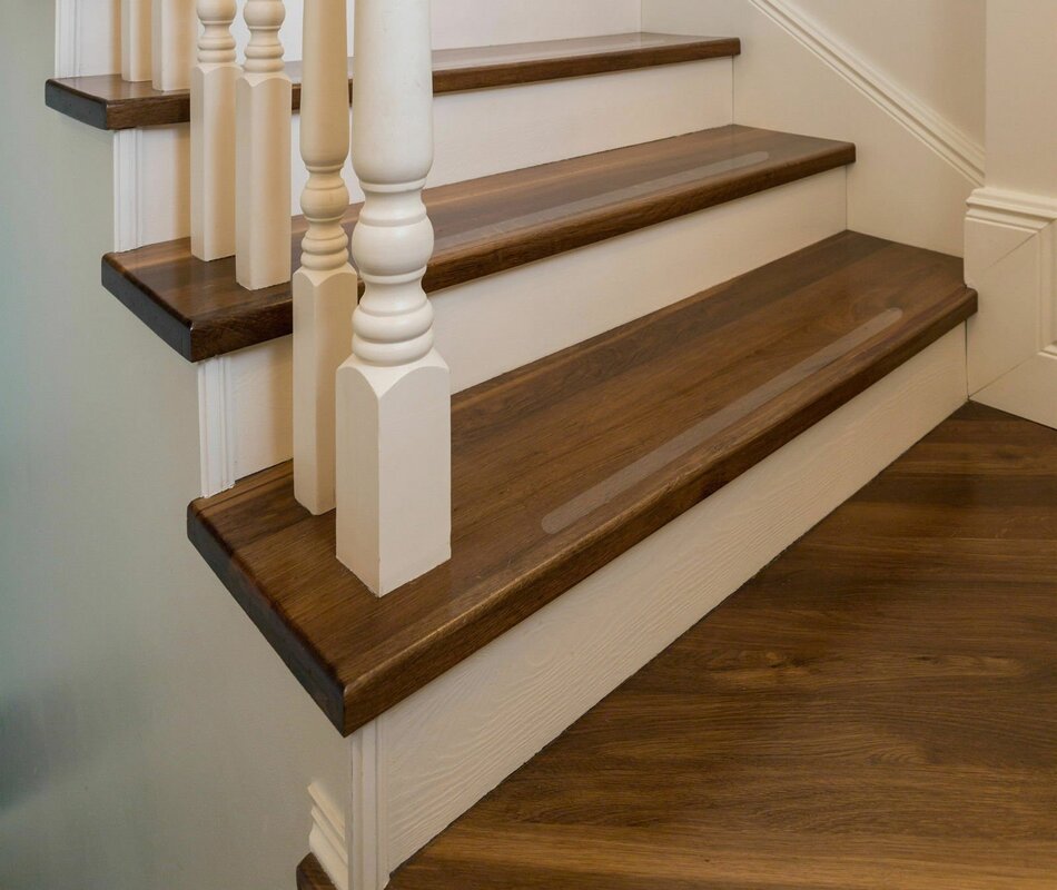 Steps for a wooden staircase