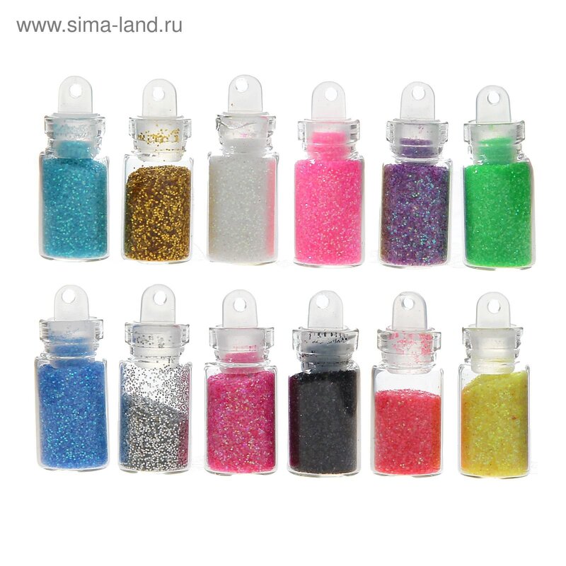 Dry glitter for decoration