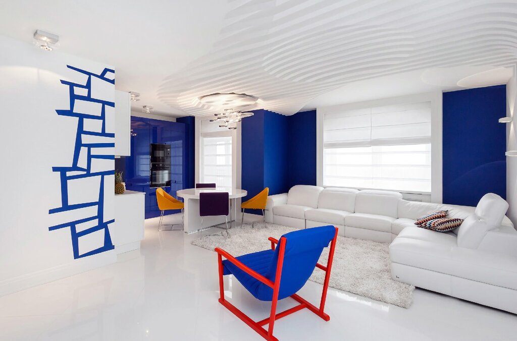 Suprematism in the interior